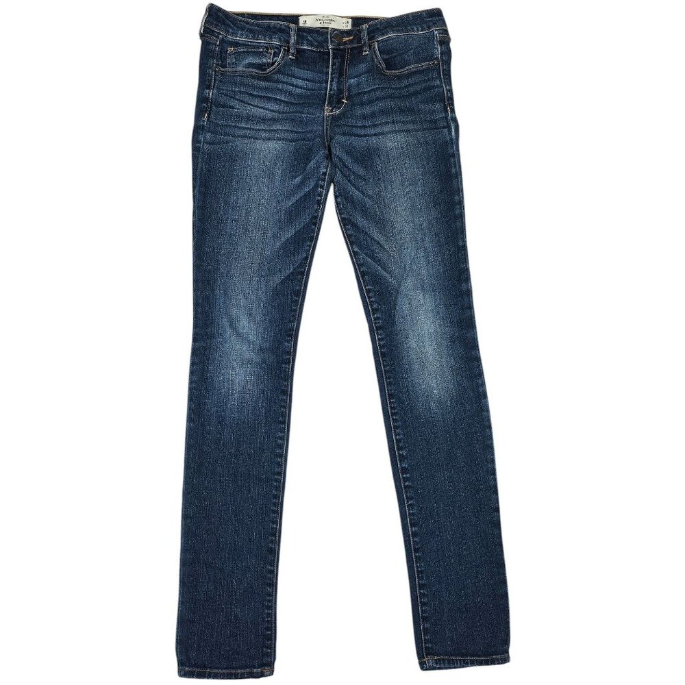 Abercrombie & Fitch Womens Skinny Jeans Blue 6R W28 L31 Denim